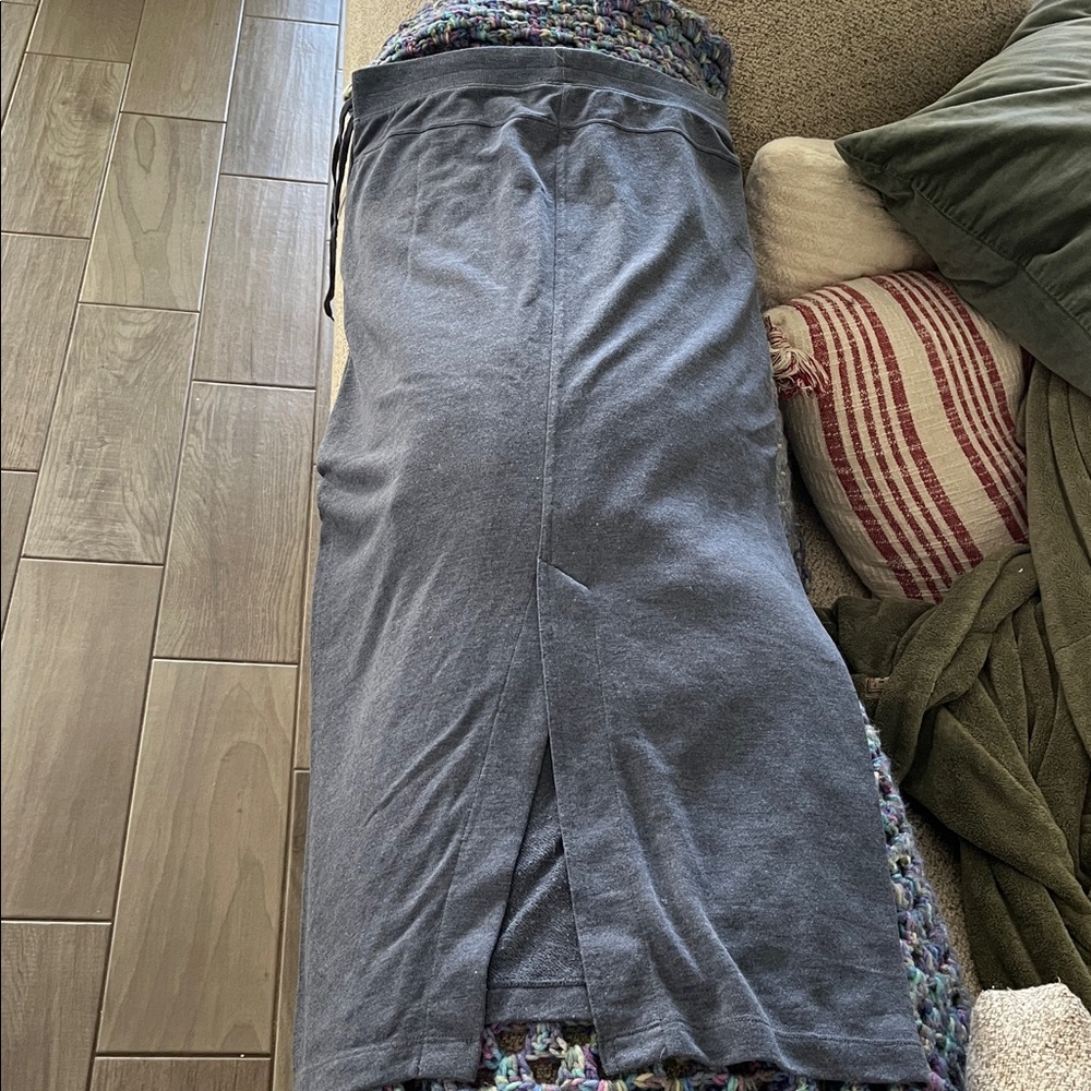 Uniqlo maxi skirt new without tags blue size Medium - Picture 7 of 9